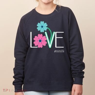Love Mimi Flower MimiLife Women's Sweatshirt