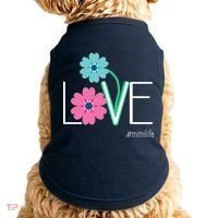 Love Mimi Flower MimiLife Doggie Tank thumb 0