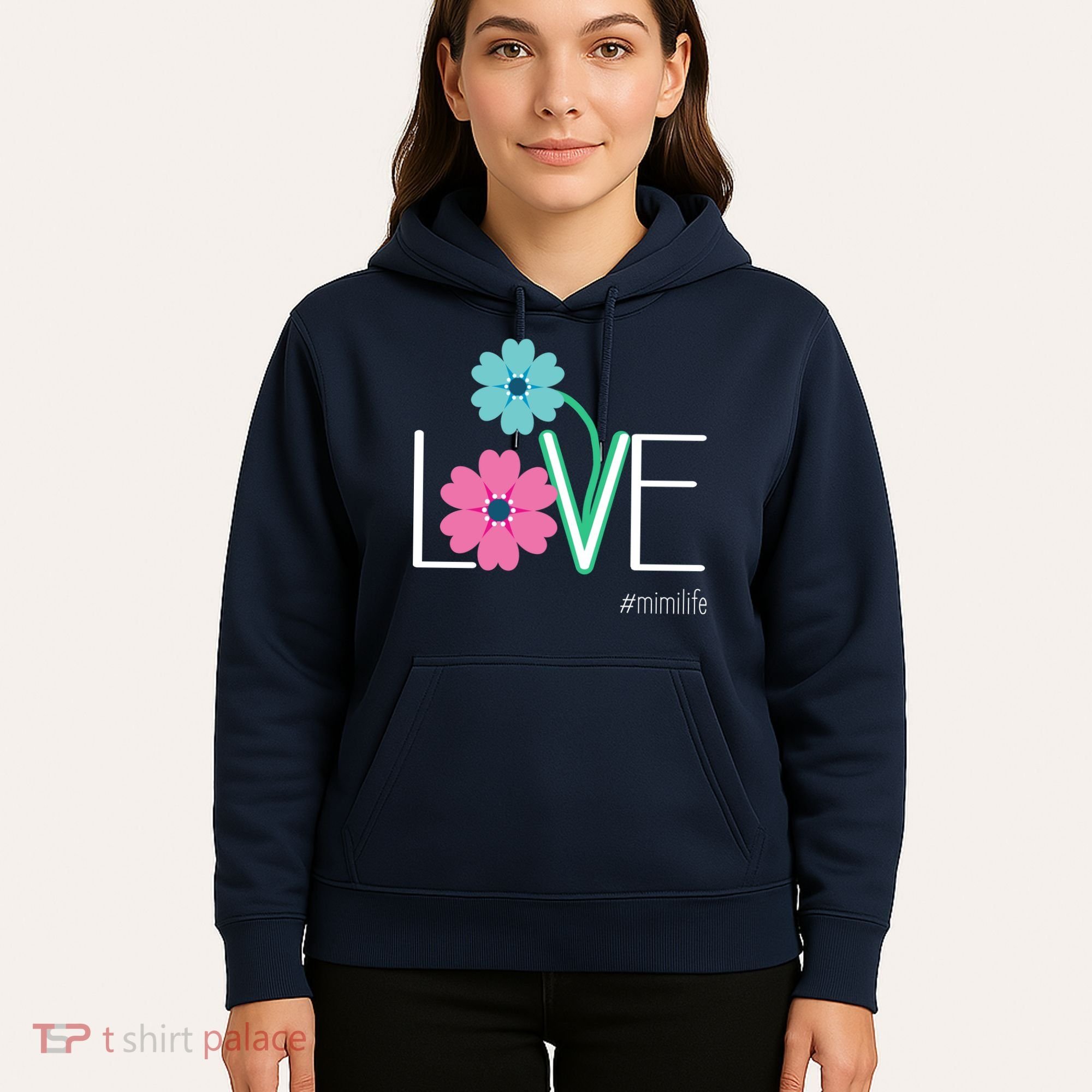 Love Mimi Flower MimiLife Hoodie