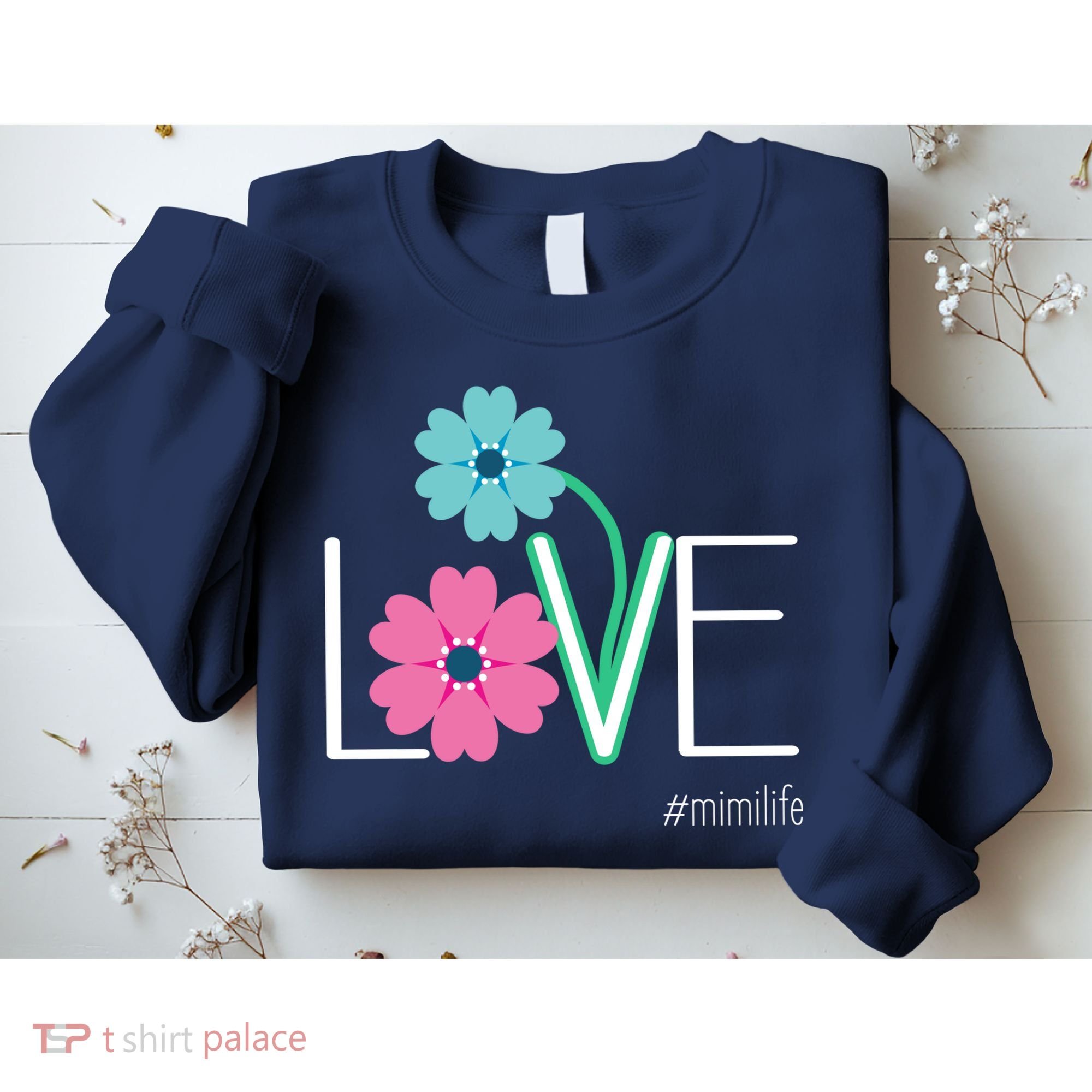 Love Mimi Flower MimiLife Sweatshirt