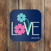 Love Mimi Flower MimiLife Coaster thumb 0