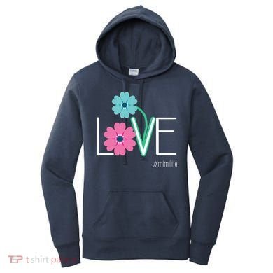 Love Mimi Flower MimiLife Women's Hoodie