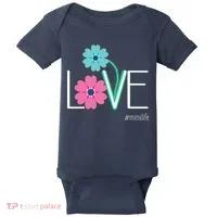 Love Mimi Flower MimiLife Baby Bodysuit thumb 0