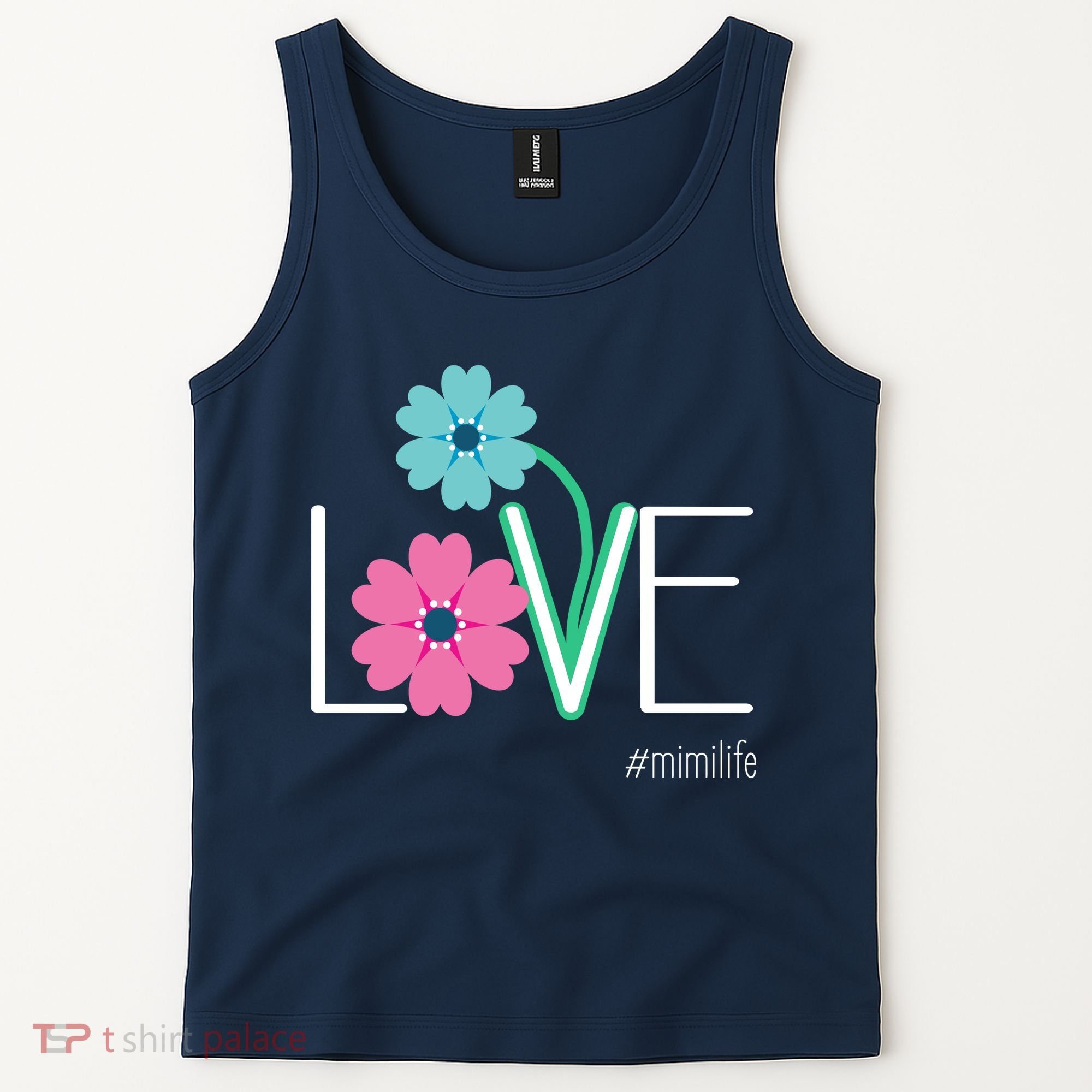 Love Mimi Flower MimiLife Tank Top