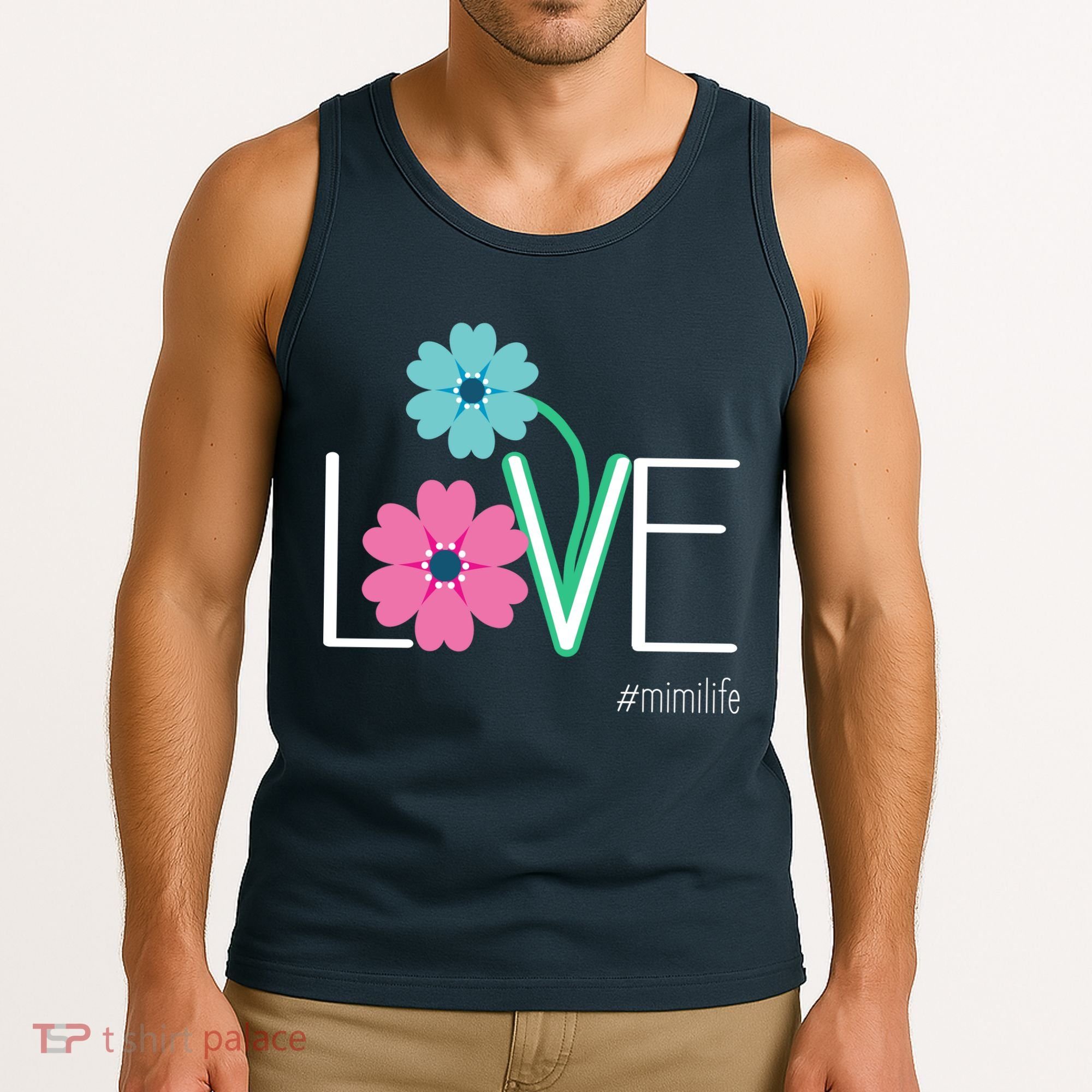 Love Mimi Flower MimiLife Tank Top