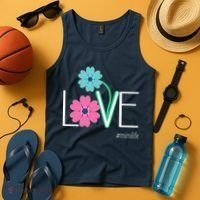Love Mimi Flower MimiLife Tank Top thumb 4