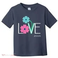 Love Mimi Flower MimiLife Toddler T-Shirt thumb 0