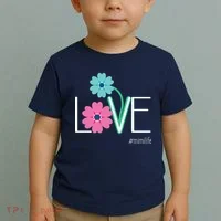 Love Mimi Flower MimiLife Toddler T-Shirt thumb 2