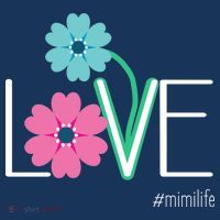 Love Mimi Flower MimiLife Women's Long Sleeve Shirt thumb 2