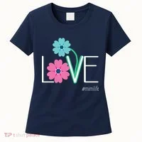 Love Mimi Flower MimiLife Women's T-Shirt thumb 0