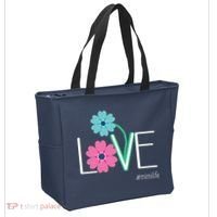 Love Mimi Flower MimiLife Tote Bag thumb 2
