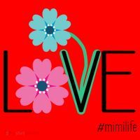 Love Mimi Flower MimiLife Santa Hat thumb 1