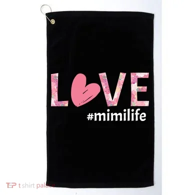 Love Mimilife Golf Towel