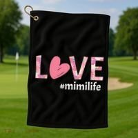 Love Mimilife Golf Towel thumb 1
