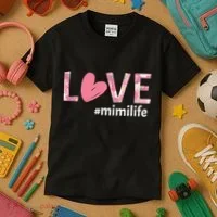 Love Mimilife Kids T-Shirt thumb 3