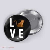 Love Monkeys Button thumb 0