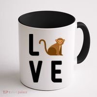 Love Monkeys Coffee Mug thumb 1