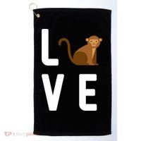 Love Monkeys Golf Towel thumb 0
