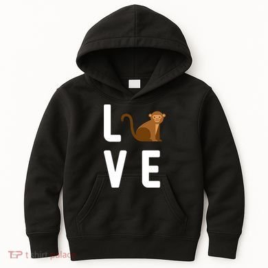 Love Monkeys Kids Hoodie