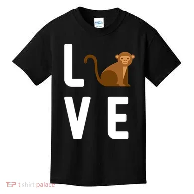 Love Monkeys Kids T-Shirt