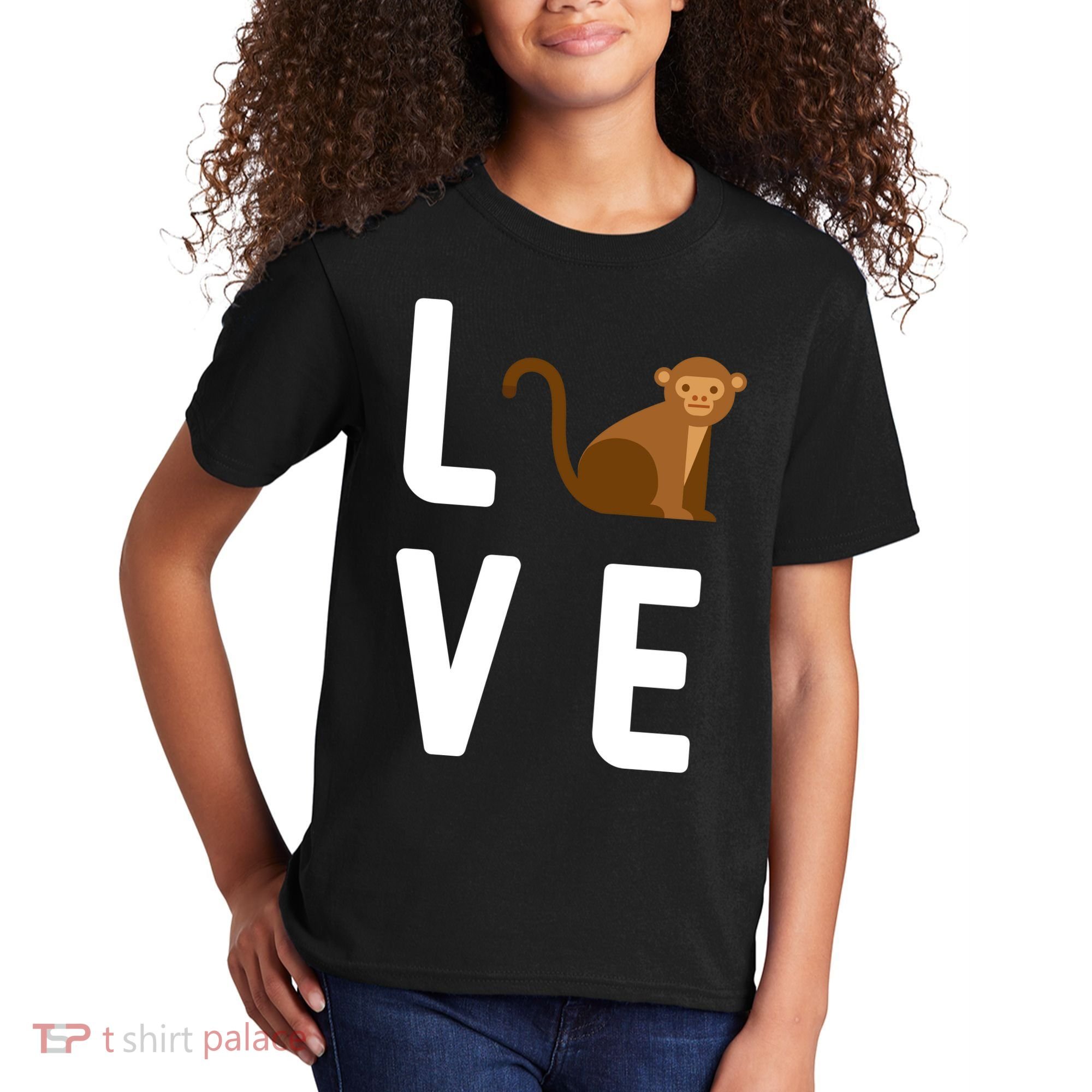 Love Monkeys Kids T-Shirt
