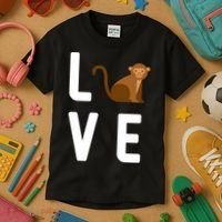 Love Monkeys Kids T-Shirt thumb 3