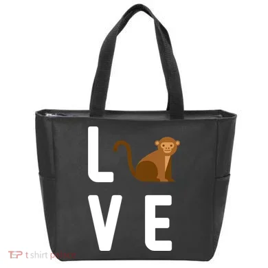 Love Monkeys Tote Bag