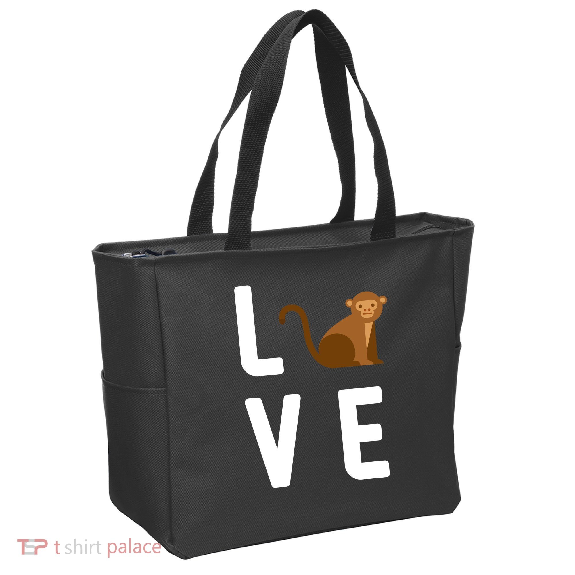 Love Monkeys Tote Bag