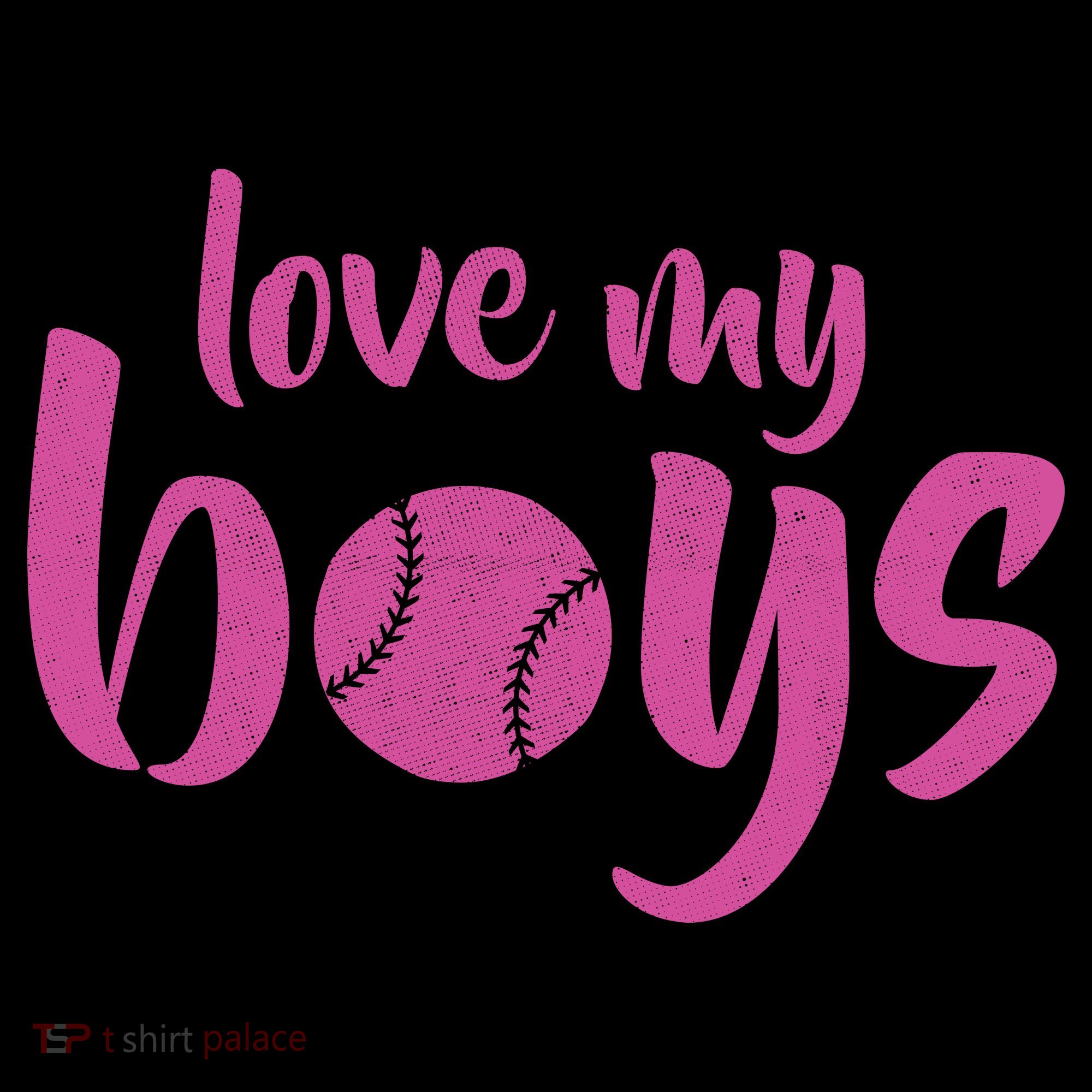 Love My Boys Baseball Mom Coffee Mug