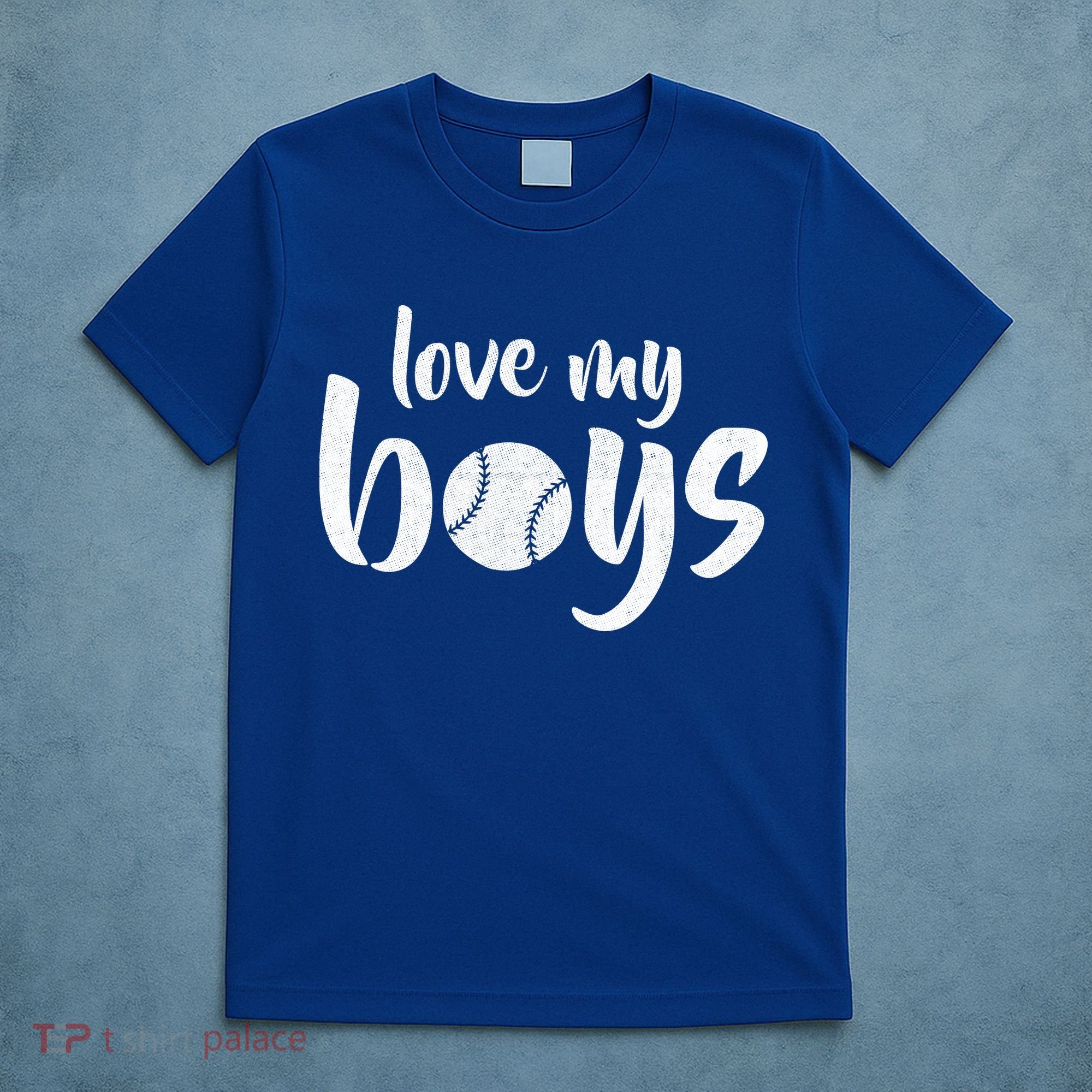 Love My Boys Baseball Mom T-Shirt