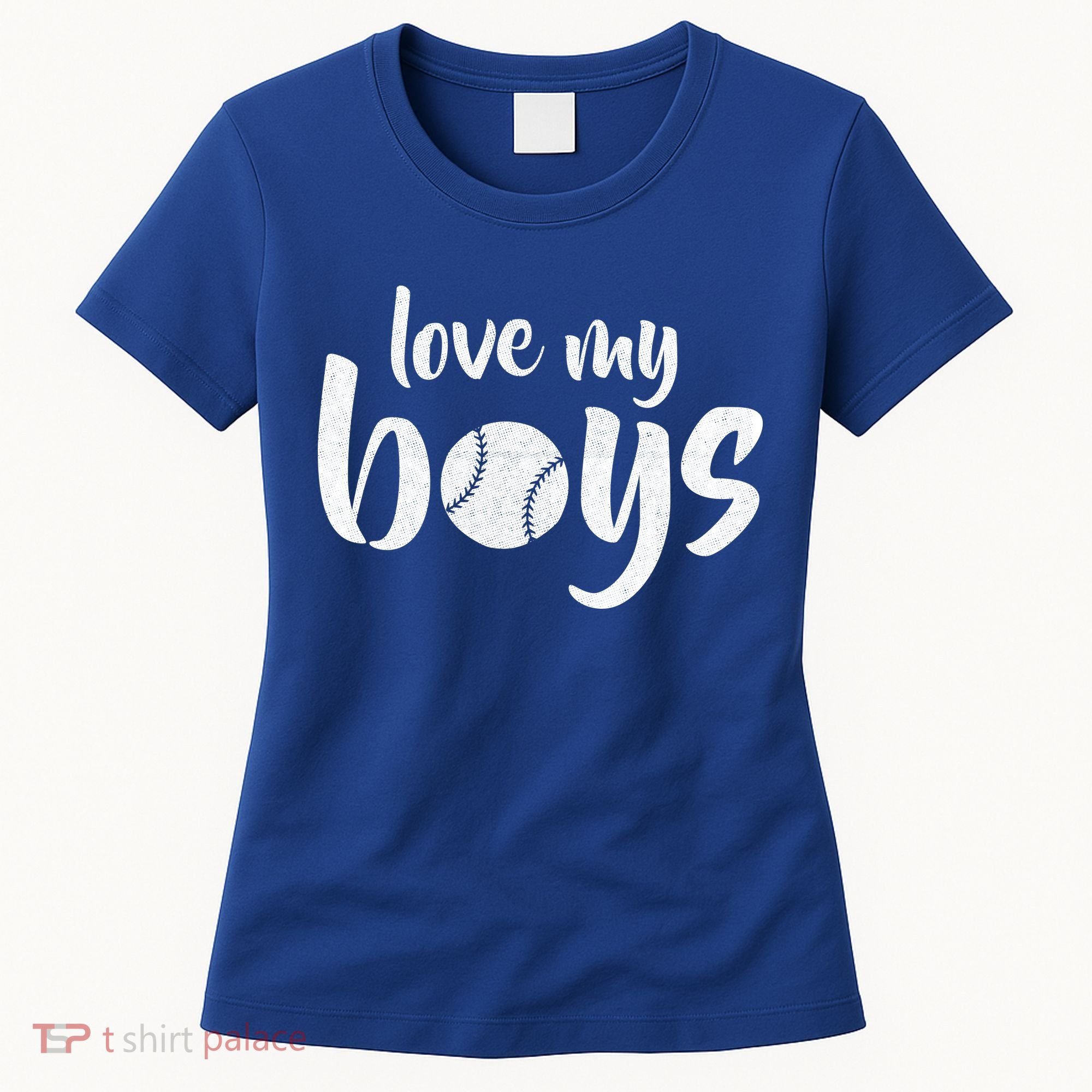Love My Boys Baseball Mom Women's T-Shirt
