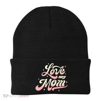Love My Mom Beanie