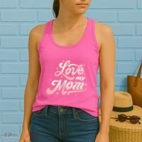 Love My Mom Women's Tank Top thumb 2