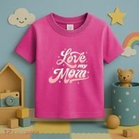 Love My Mom Toddler T-Shirt thumb 3