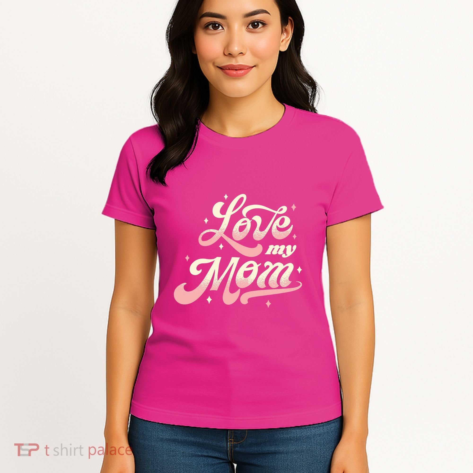 Love My Mom Women's T-Shirt