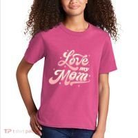 Love My Mom Kids T-Shirt thumb 2