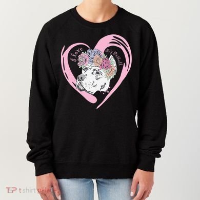 Love My Pitbull Women's Sweatshirt