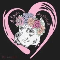Love My Pitbull Women's Sweatshirt thumb 2