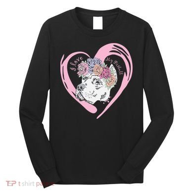 Love My Pitbull Long Sleeve Shirt