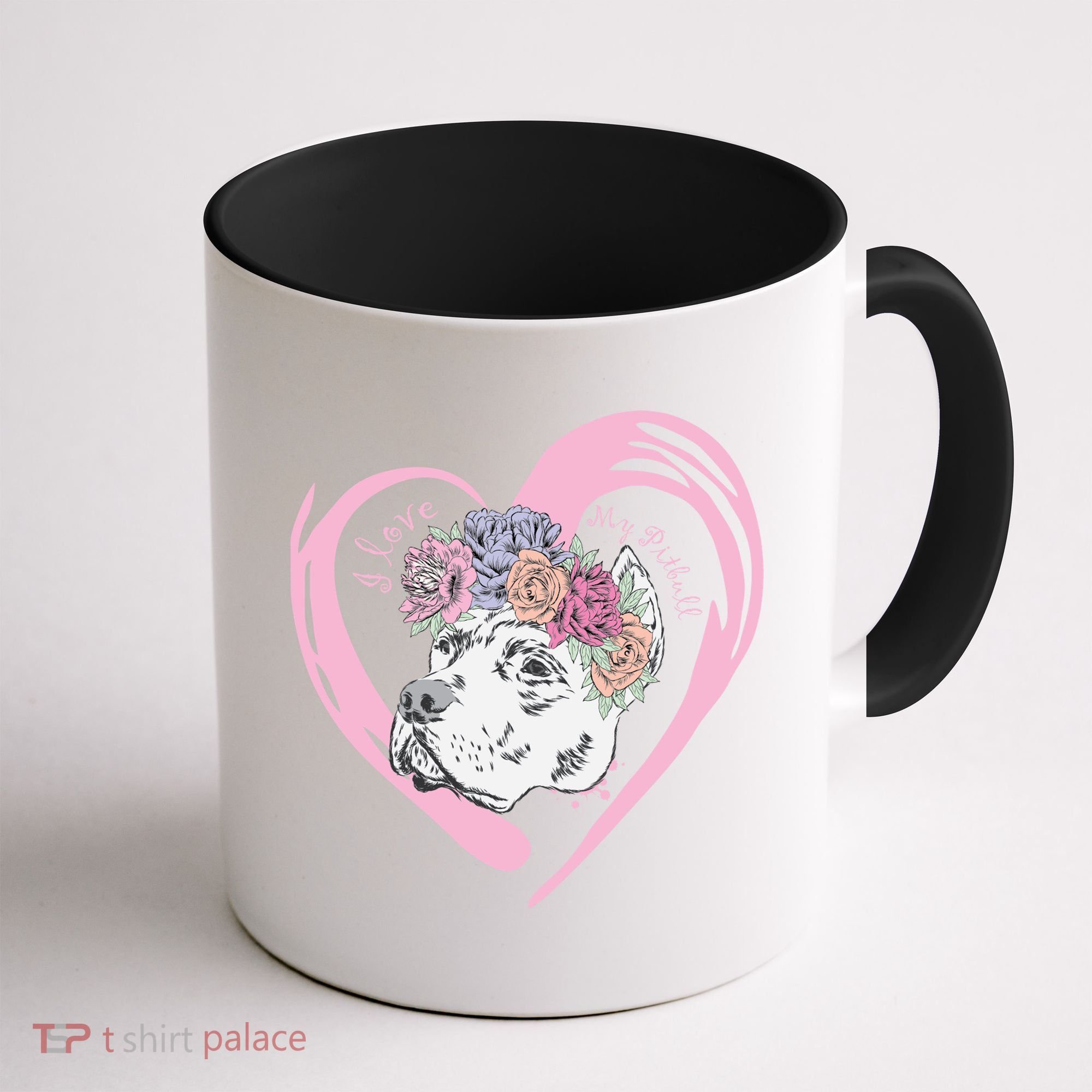 Love My Pitbull Coffee Mug