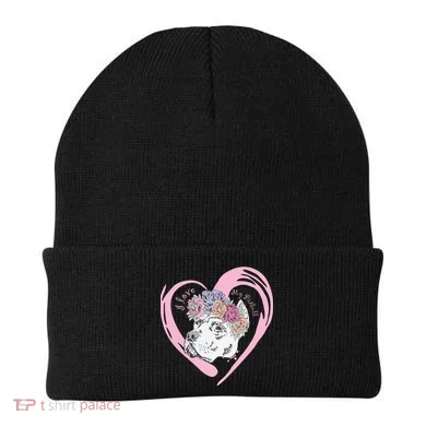 Love My Pitbull Beanie