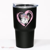 Love My Pitbull Tumbler thumb 0