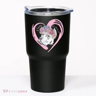 Love My Pitbull Tumbler