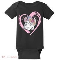 Love My Pitbull Baby Bodysuit thumb 0