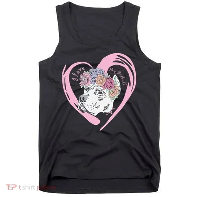 Love My Pitbull Tank Top
