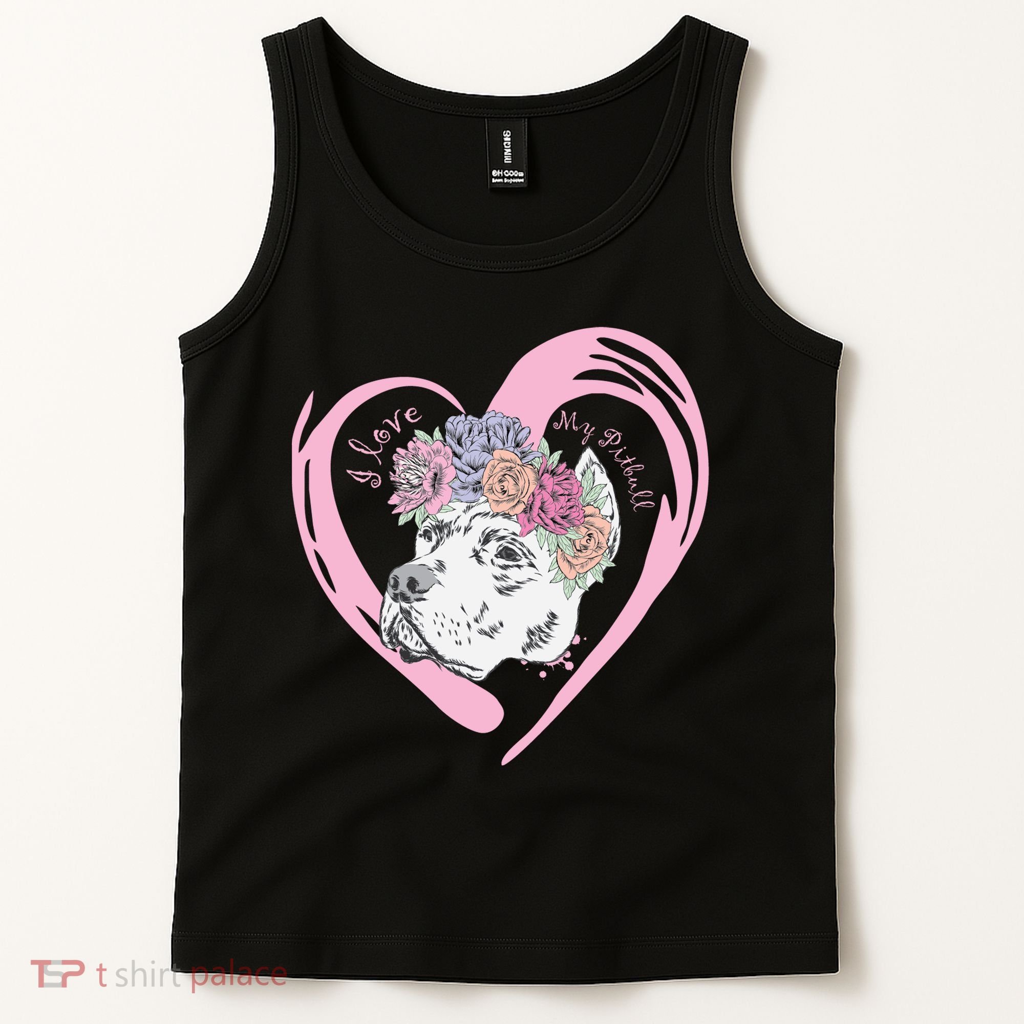 Love My Pitbull Tank Top