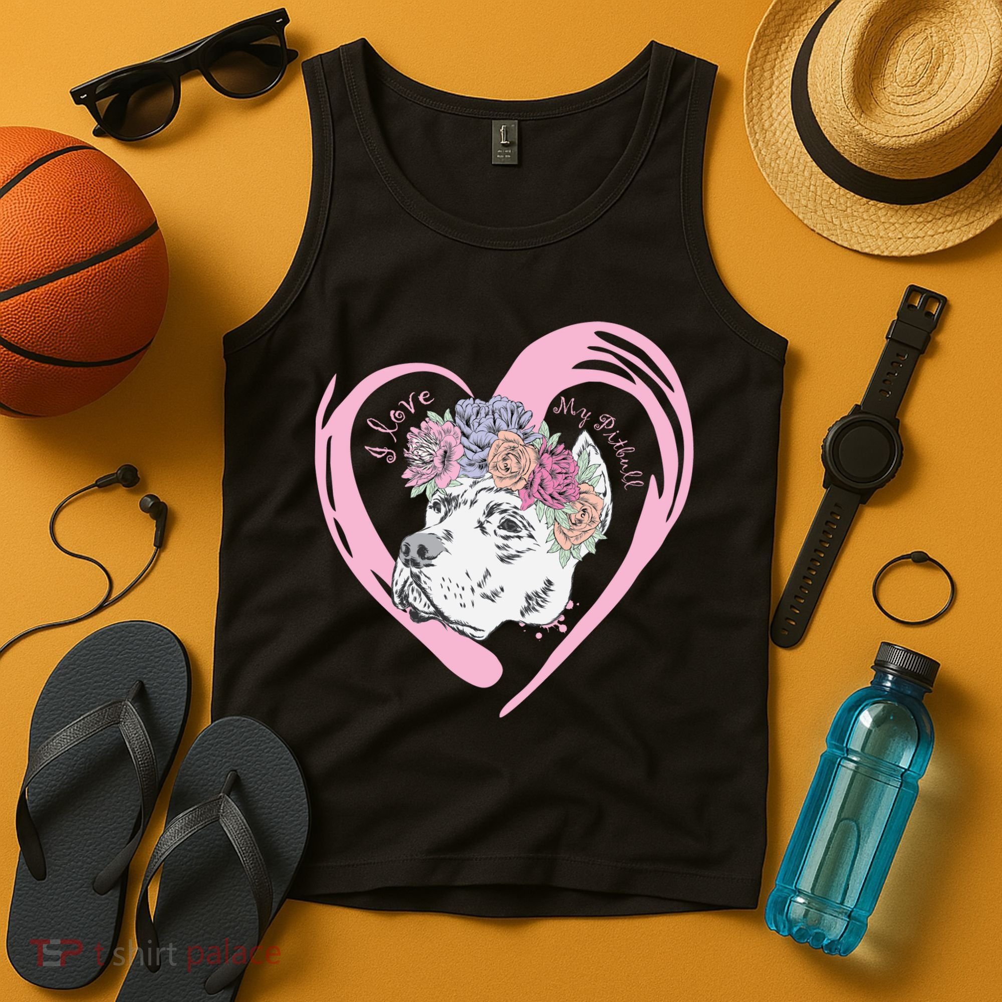 Love My Pitbull Tank Top