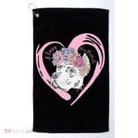 Love My Pitbull Golf Towel thumb 0