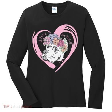 Love My Pitbull Women's Long Sleeve Shirt