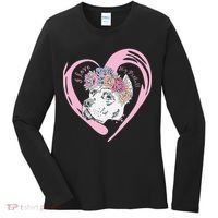 Love My Pitbull Women's Long Sleeve Shirt thumb 0